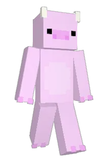 _BlueBubble Minecraft avatar full body