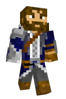 _Blue_Archer_ Minecraft avatar full body