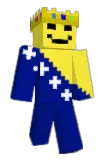 _BosNia Minecraft avatar full body