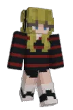 _Bunny_Girl_ Minecraft avatar full body