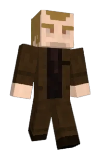 _Cave_Johnson_ Minecraft avatar full body