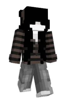 _Dark_ Minecraft avatar full body