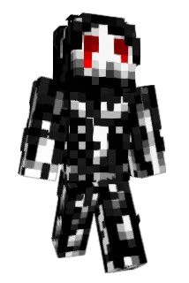 _Dark_Evil_ Minecraft avatar full body