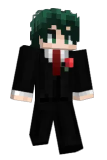 _Deku Minecraft avatar full body