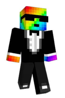 _Depress Minecraft avatar full body