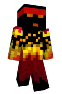 _F_1_R_E_ Minecraft avatar full body