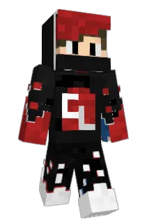 _Felpa_Ciano_ Minecraft avatar full body