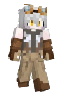 _FluffyLuffy Minecraft avatar full body