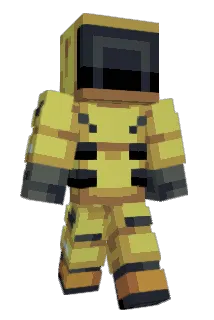 _Fonte Minecraft avatar full body