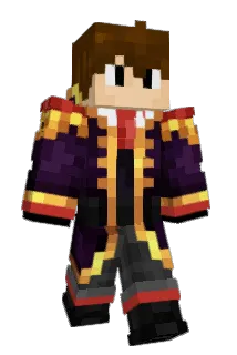 _General_Black_ Minecraft avatar full body