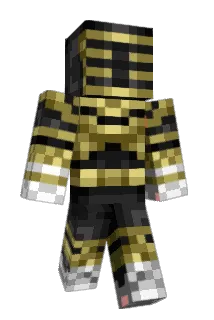 _Gold_Man_ Minecraft avatar full body