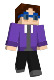 _GreyScale_ Minecraft avatar full body
