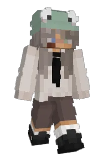_Hisako Minecraft avatar full body