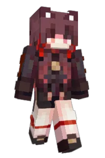 _HuTaoForLove_ Minecraft avatar full body