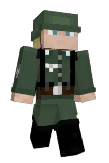 _Imwhite Minecraft avatar full body
