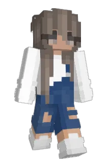 _July Minecraft avatar full body