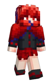 _Kizuna_Akari Minecraft avatar full body