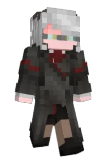 _Kuromiya_ Minecraft avatar full body