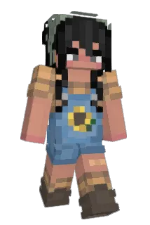 _Love_Line_ Minecraft avatar full body