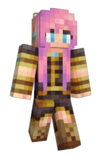 _Luka_Megurine_ Minecraft avatar full body