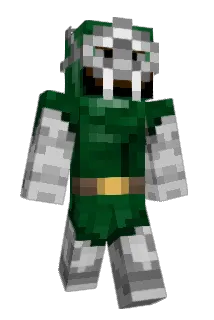 _MF_Doom Minecraft avatar full body