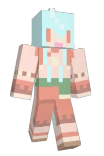 _MoriaRuruka Minecraft avatar full body