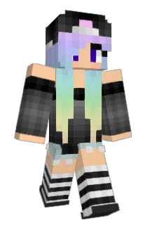_Nidawi Minecraft avatar full body