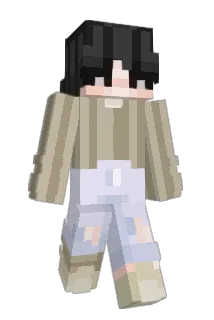 _Not_Depressed_ Minecraft avatar full body