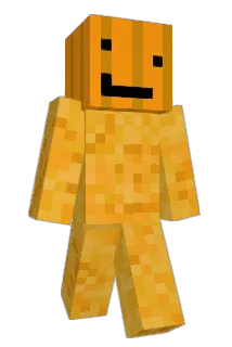 _Pumpko Minecraft avatar full body