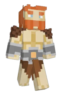 _Red__ Minecraft avatar full body