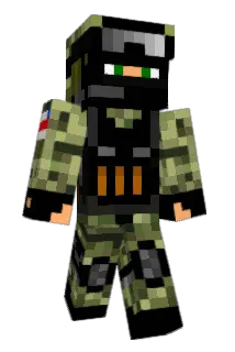 _Sarge Minecraft avatar full body