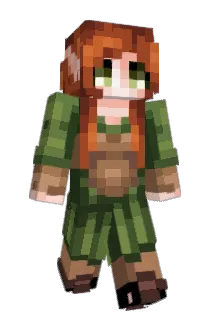 _Sauriel Minecraft avatar full body