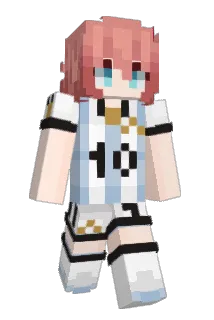 _Sayori Minecraft avatar full body