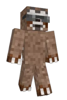 _Sloth Minecraft avatar full body