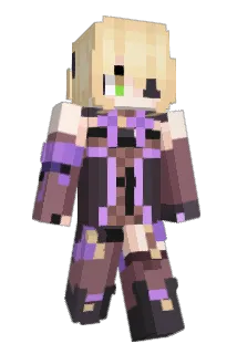 _Stencil_ Minecraft avatar full body