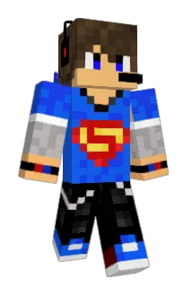 _SupraMan_ Minecraft avatar full body