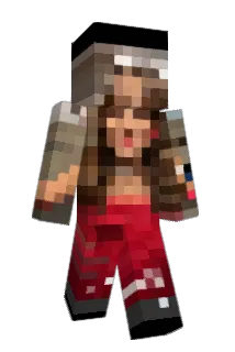 _SydneySweeney Minecraft avatar full body