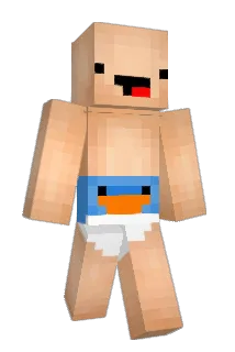 _Terror_Baby_ Minecraft avatar full body