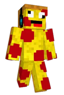 _The_Red_Demon_ Minecraft avatar full body