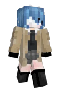 _Usami_ Minecraft avatar full body