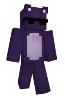 _Wario Minecraft avatar full body