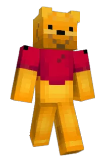 _Xi_Jin_Pooh_ Minecraft avatar full body