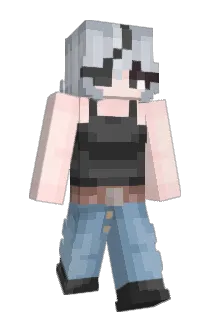 _Yunjin Minecraft avatar full body