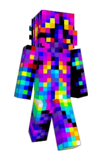 _ZALGO Minecraft avatar full body