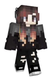 __Kitsune Minecraft avatar full body