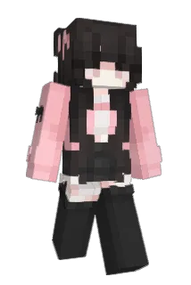 __Tsubaki Minecraft avatar full body