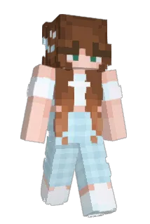 __ghostly Minecraft avatar full body