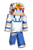 _aqua Minecraft avatar full body