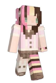 _glom Minecraft avatar full body