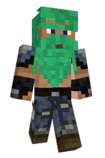 _greenbeard Minecraft avatar full body